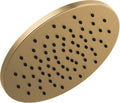 Delta Faucet Single-Spray Raincan Shower Head, Gold, Rainfall, Round, 1.75 GPM Flow Rate, Water Saving Shower Head, Lumicoat Champagne Bronze 52158-CZ-PR