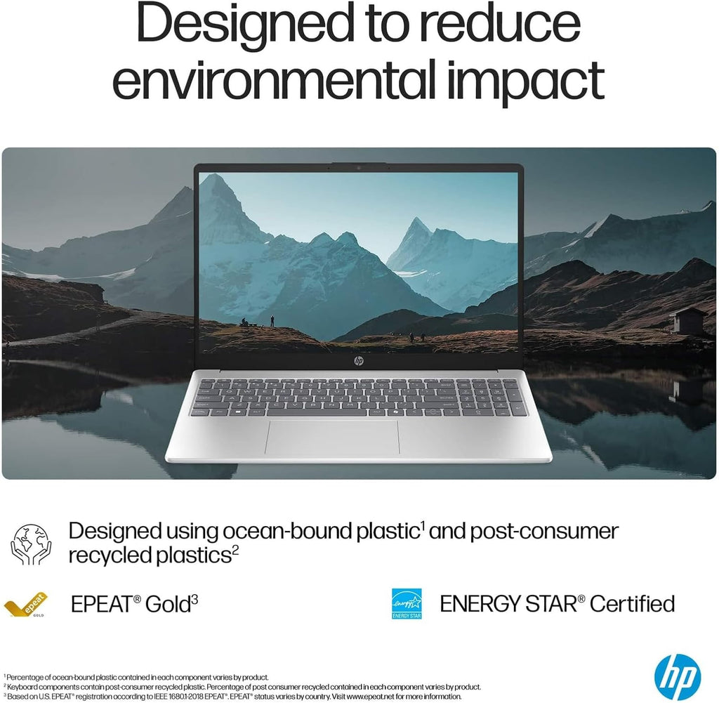 HP 15.6 FHD Touchscreen Laptop for Business & Students, Intel 10-Core i7-1355U (Up to 5Ghz), 32GB RAM 1TB SSD, Intel Iris Xe Graphics, Copilot AI, Numeric Pad, WiFi 6, Windows 11 Home, w/Accessory