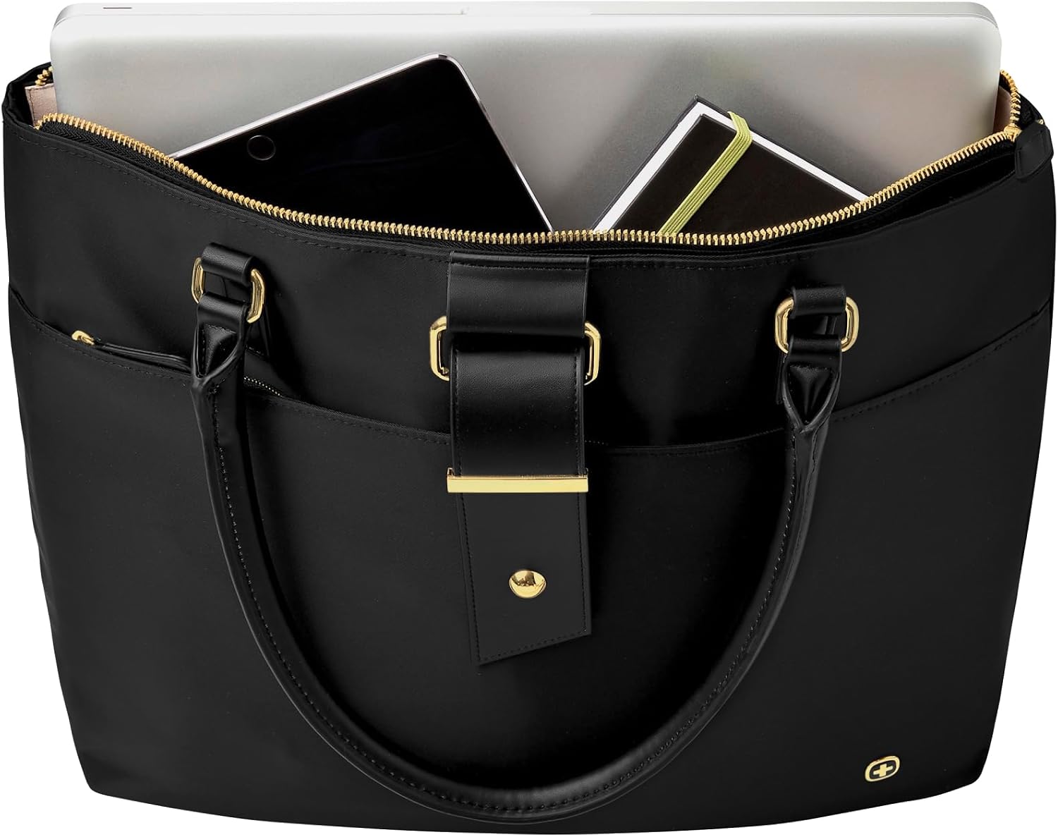 Wenger Ana Women's Laptop Tote, Fits 16 Inch Laptop, Black