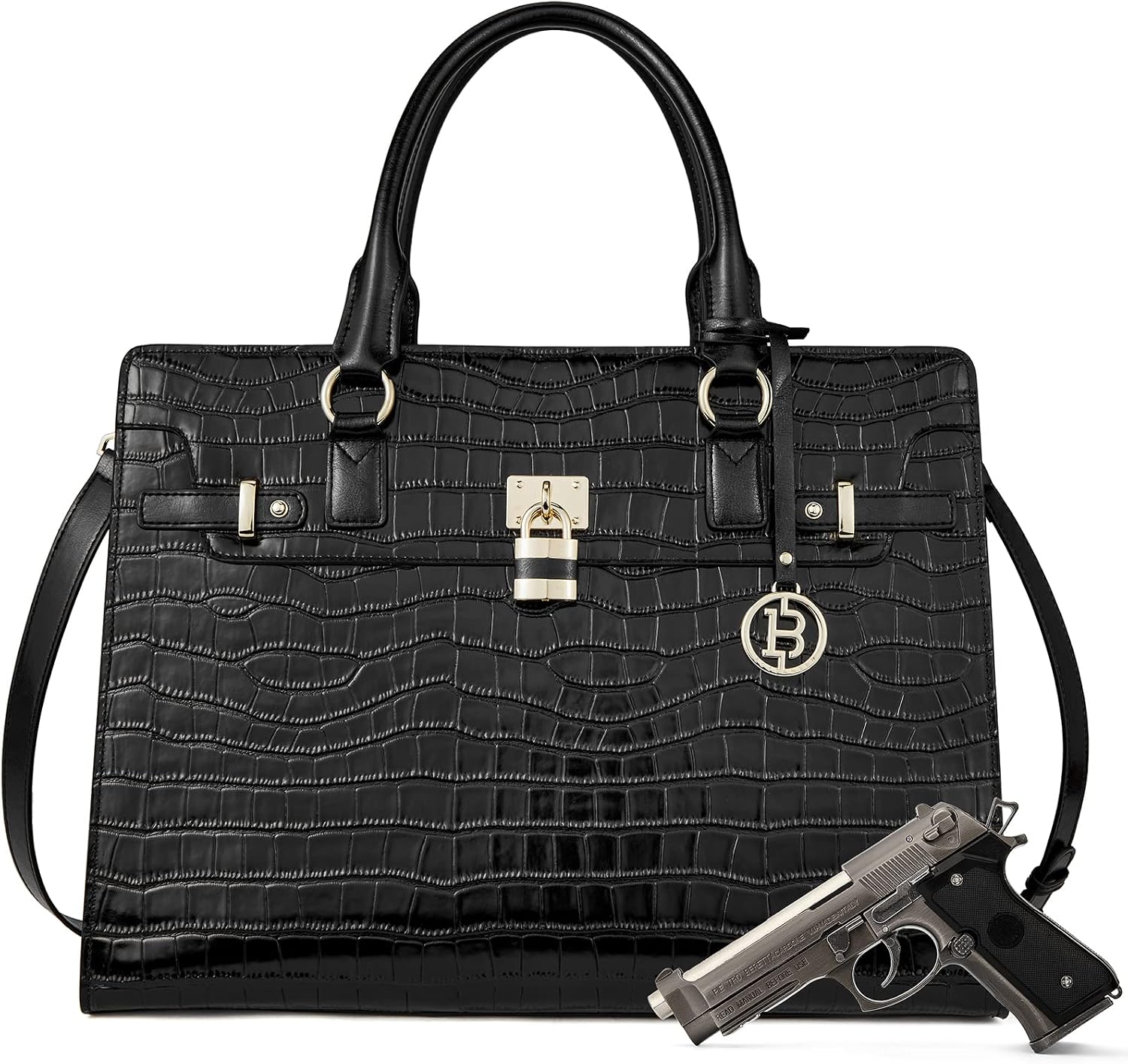 BOSTANTEN Briefcase for Women 15.6 inch Leather Laptop Bag Vintage Slim Lawyer Business Bag Stylish Work Purse