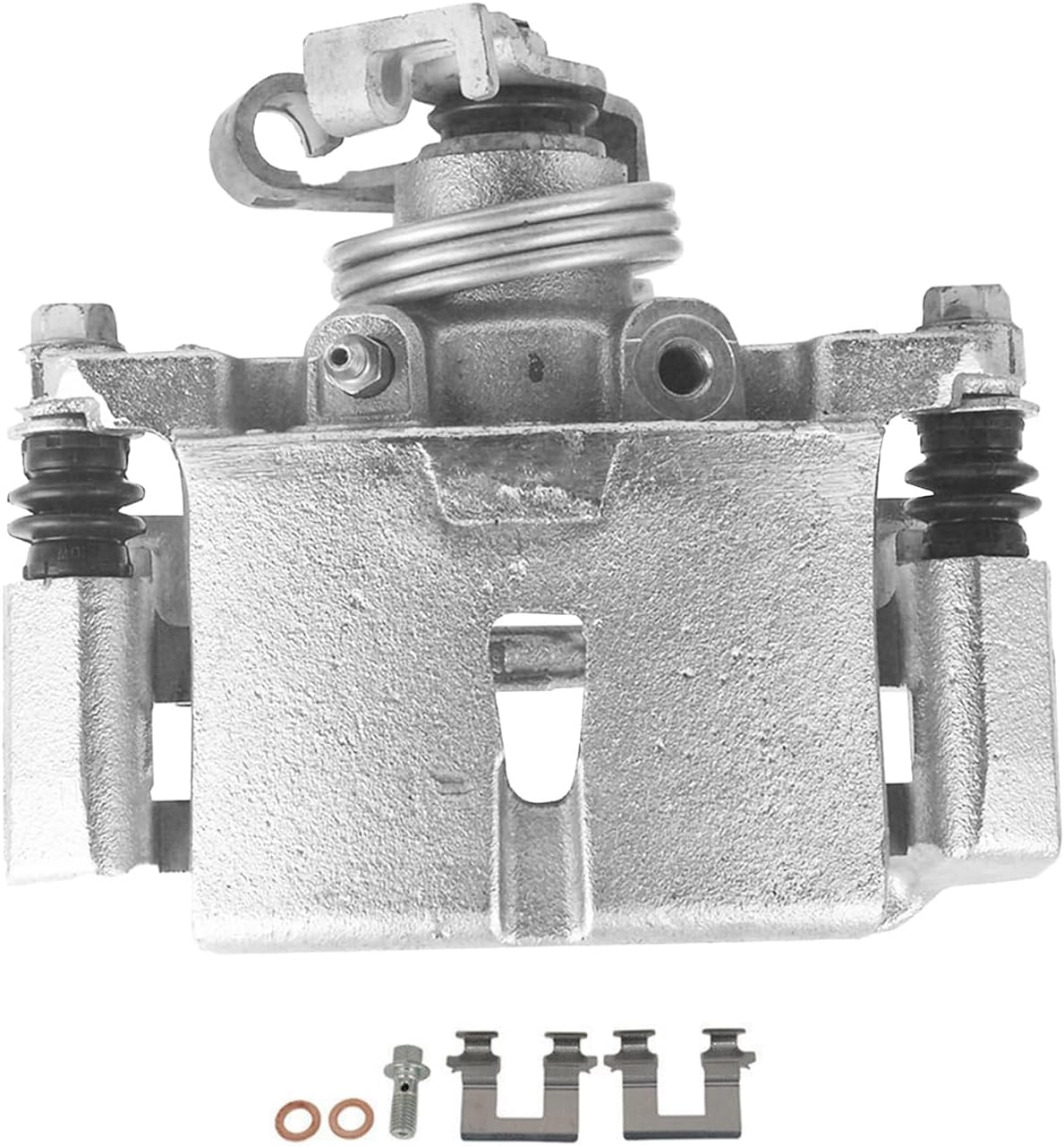 Detroit Axle - Rear Brake Calipers w/Bracket Replacement for 2005-2009 Chevy Uplander Buick Terraza Pontiac Montana Saturn Relay - 2pc Set