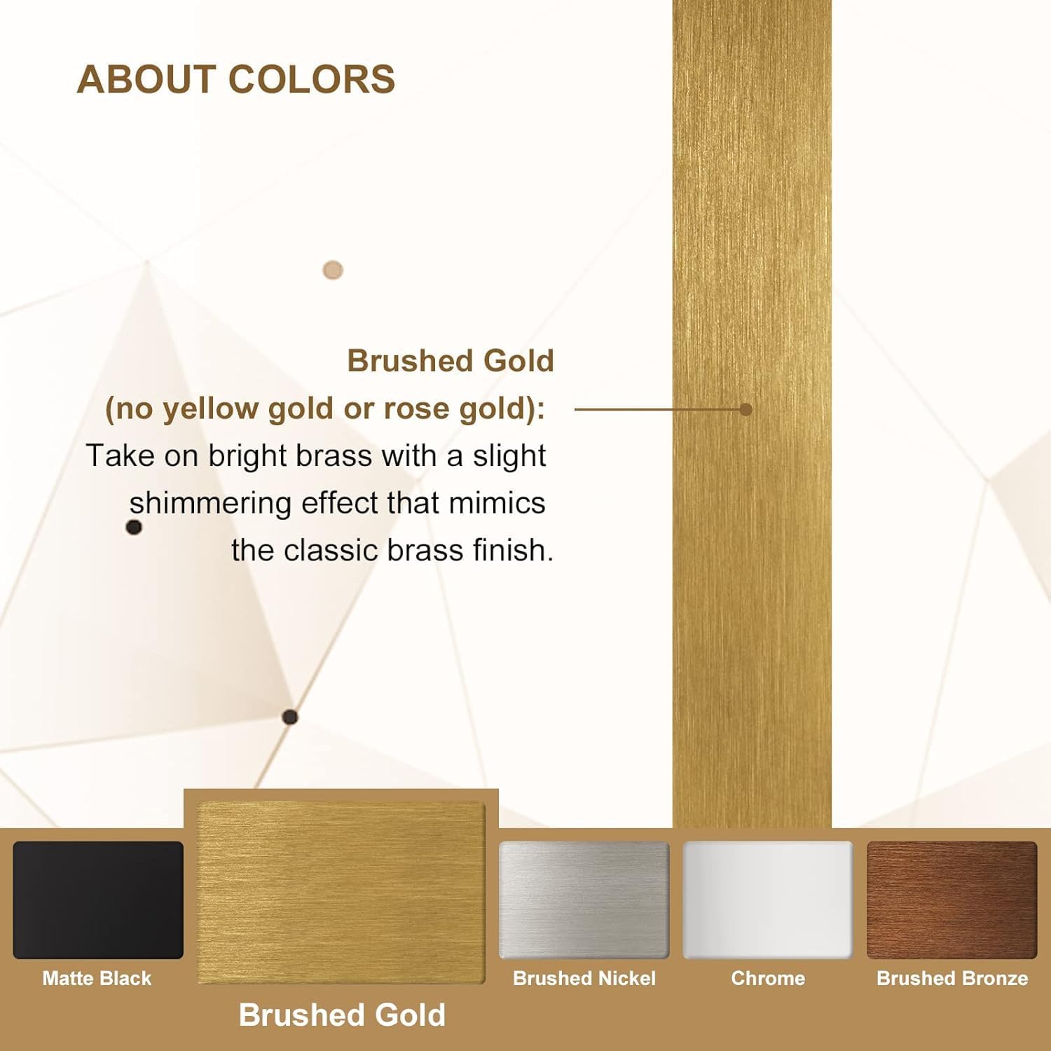 ANDY STAR Square Gold Vanity Mirrors, 24'x24' Brushed Brass Scalloped Bathroom Mirror, Antique Wall Mirror with Anti-Rust Stainless Steel Frame, Rounded Notched Corner Design Ideal for Home Deocr