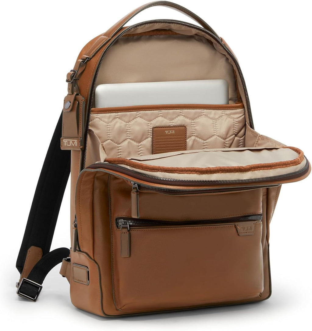 Tumi Mens Bradner Backpack Cognac One Size