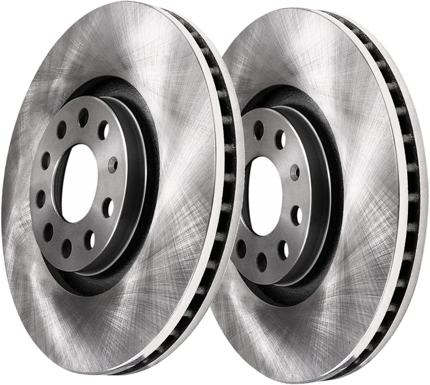 Detroit Axle - 8pc Brake Kit for Volkswagen Jetta Eos CC Audi A3 Quattro 12.28' inch Front and 11.10' inch Rear Disc Brake Rotors Ceramic Brakes Pads 2010 Replacement