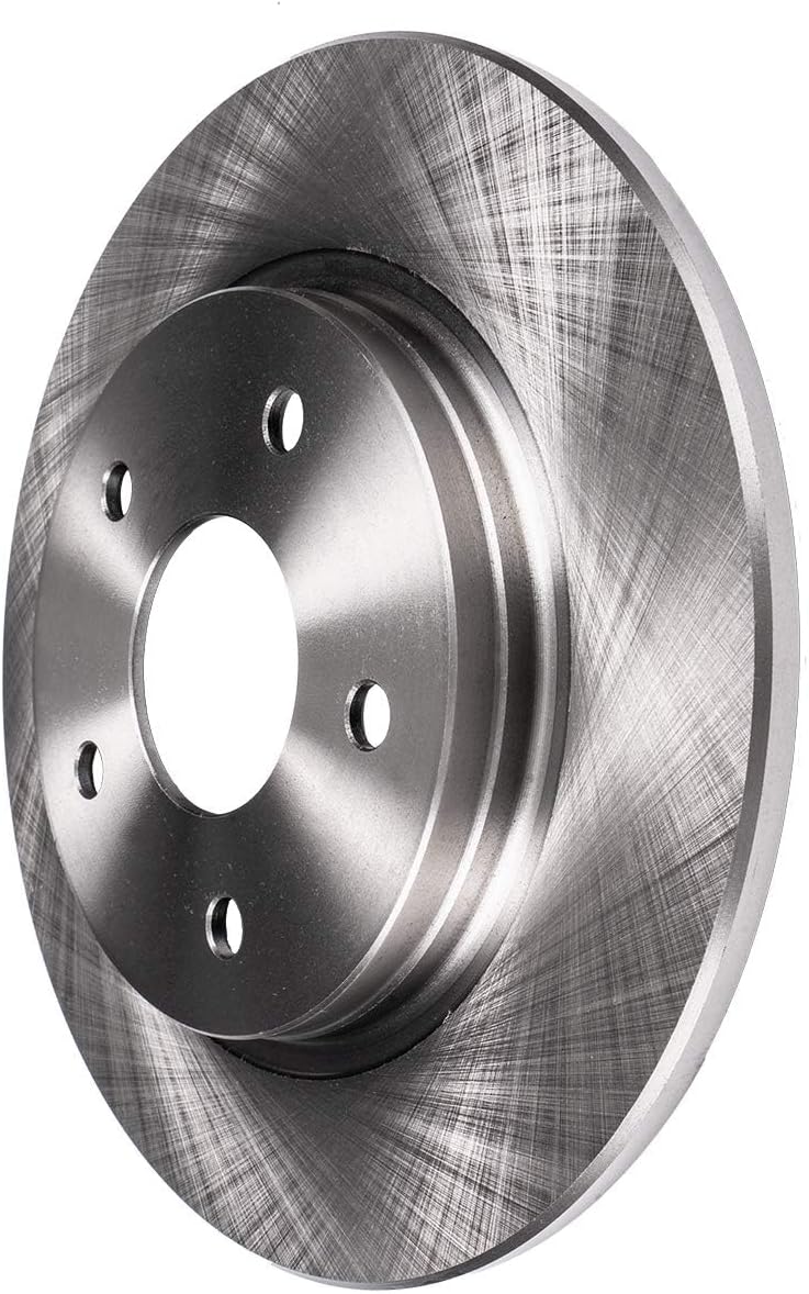 Detroit Axle - Brake Rotors for 2017 Jeep Compass Disc Brake Rotors Replacement: 12.01' inch Front and 10.31' inch Rear Rotor