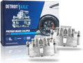 Detroit Axle - Front Brake Calipers for 1999-2002 Ford Mustang [Base, GT], Disc Brake Calipers w/Brackets 2000 2001 Mustang Replacement Brake Caliper Assembly - 2pc Set