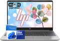 HP 15.6' FHD Laptop Computer | Latest Intel High-Performance CPU | 16GB RAM | 512GB SSD | Windows 11 Pro | Fast Wi-Fi 6 & Bluetooth 5 | Full-Size Keyboard | Up to 9H Battery for Work & Study
