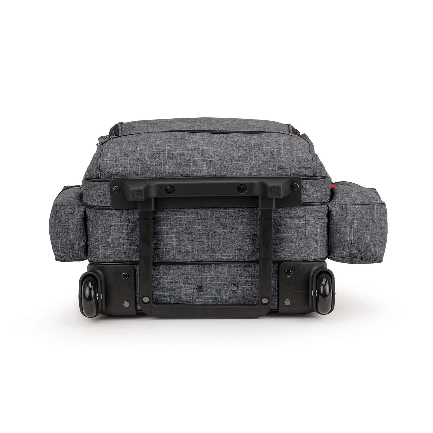 Hopkins Medical Products Antimicrobial Rolling Medical Bag: Waterproof, Lockable File Pocket, Wide Wheel Base - Perfect for Busy Healthcare Pros, 36.5' Handle