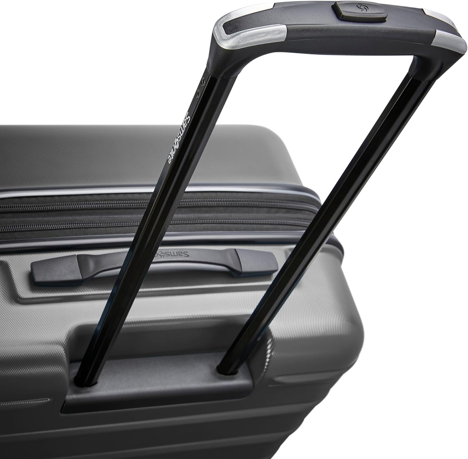 Samsonite Omni 2 Hardside Expandable Luggage with Spinner Wheels, MEDIUM SPINNER, SOLID CHARCOAL
