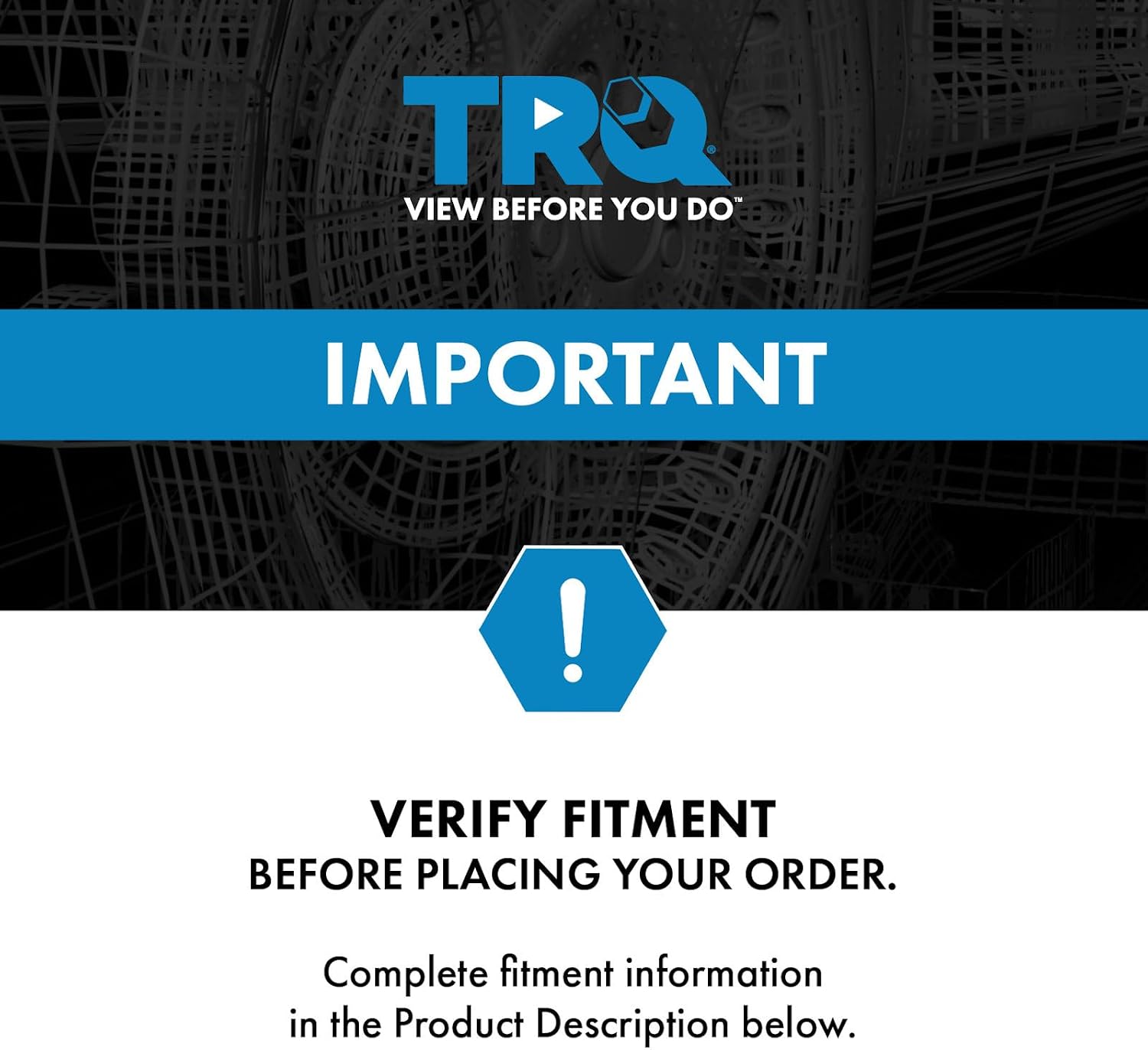 TRQ Rear Brake Shoe & Drum Kit for 2000-2008 Ford Focus