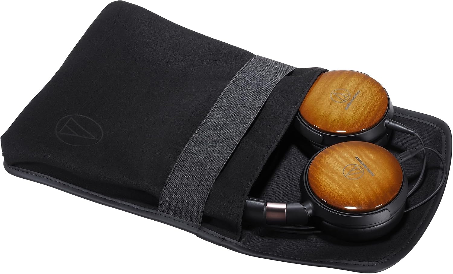 Audio-Technica ATH-WP900 Over-Ear High-Resolution Headphones, Flame Maple/Black