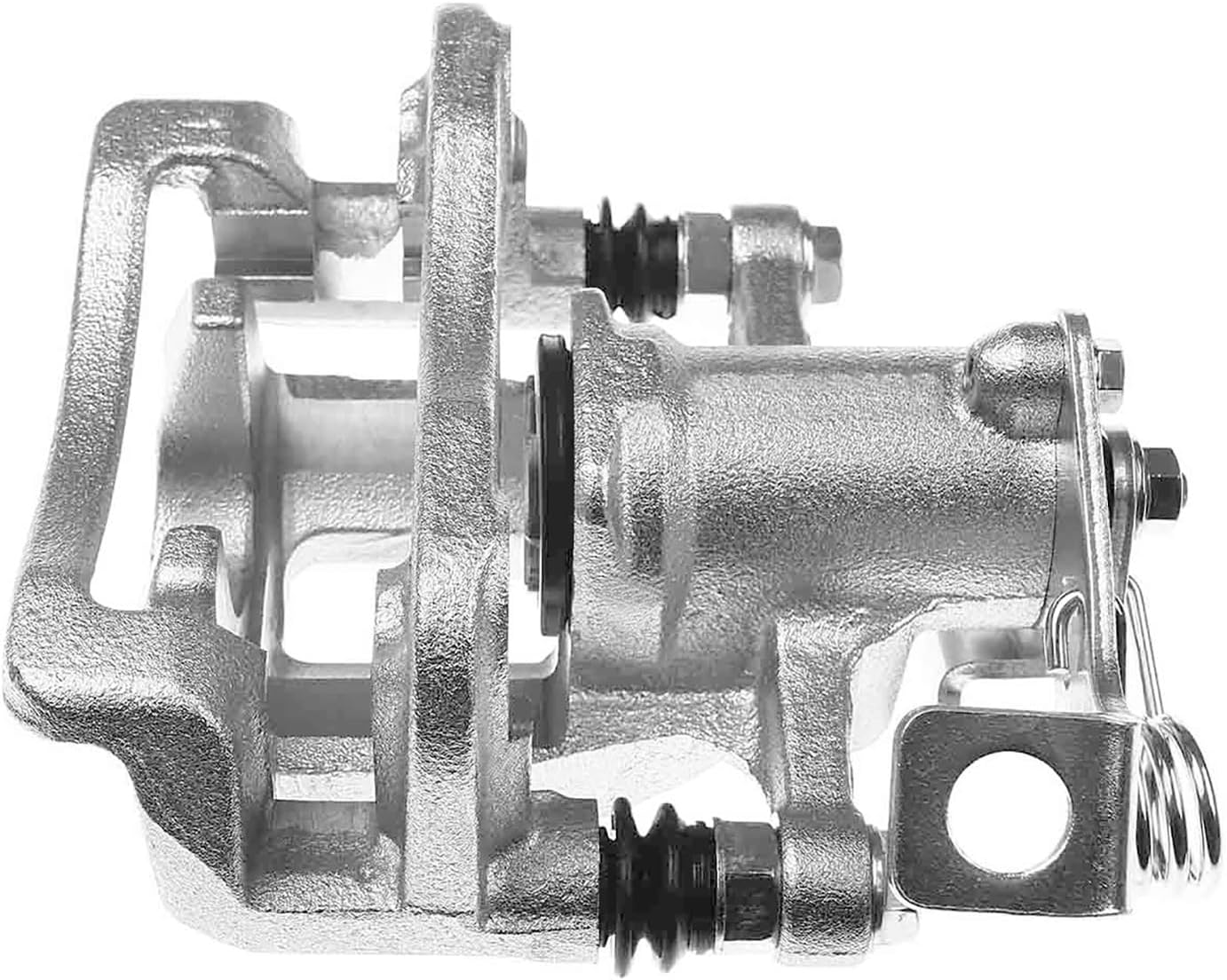 Detroit Axle - 2pc Rear Brake Calipers for 2012-2017 Kia Rio Disc Brake Calipers with Brackets 2013 2014 2015 2016 Replacement