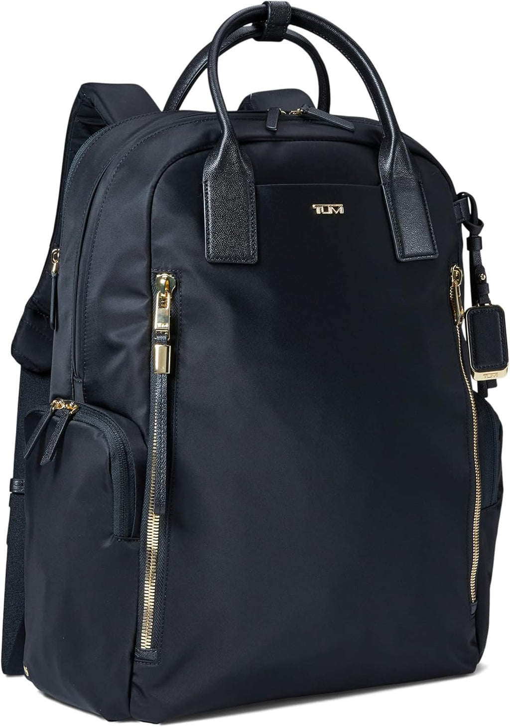 TUMI - Voyageur Atlanta Backpack - Travel Backpack for Women - For Business, Commute - Holds Up to 17' Laptop - Black - Gold Hardware
