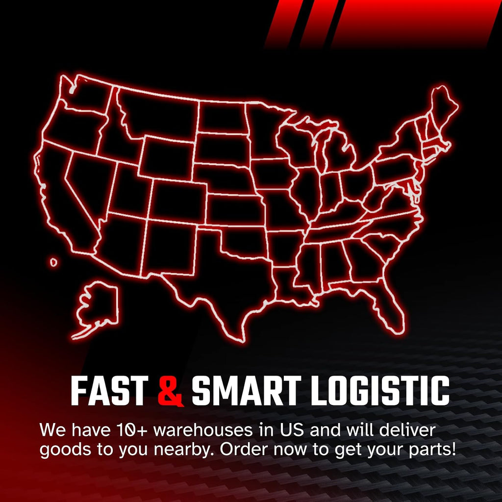 Pads and Rotors, 4X Rear Disc Brake Rotors - Ceramic Pads Kit Compatible AUTO DN for Chevrolet Avalanche 2500 2002-2006 for Chevy Avalanche 2500 2002-2006 for Chevrolet Silverado 1500 2004-2004