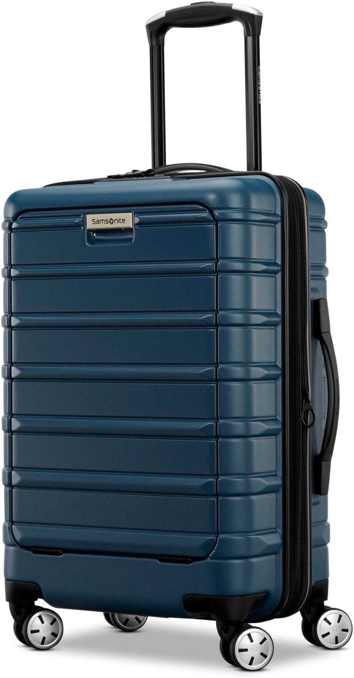 Samsonite Omni 2 PRO Hardside Expandable Luggage with Spinners, Nova Teal, Carry-on