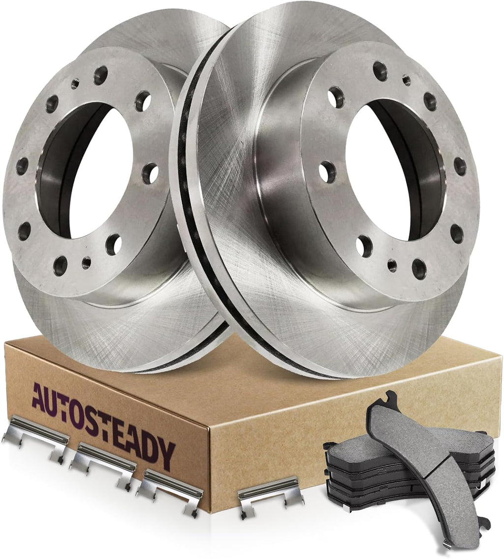 12.8' Front Brake Kit Replacement for Chevy Suburban 2500 2002 2003 2004 2005 2006 2007 2008 2009 2010 2011 2012 2013, for Express Silverado GMC Savana 1500 2500 3500 HD Brakes and Rotors