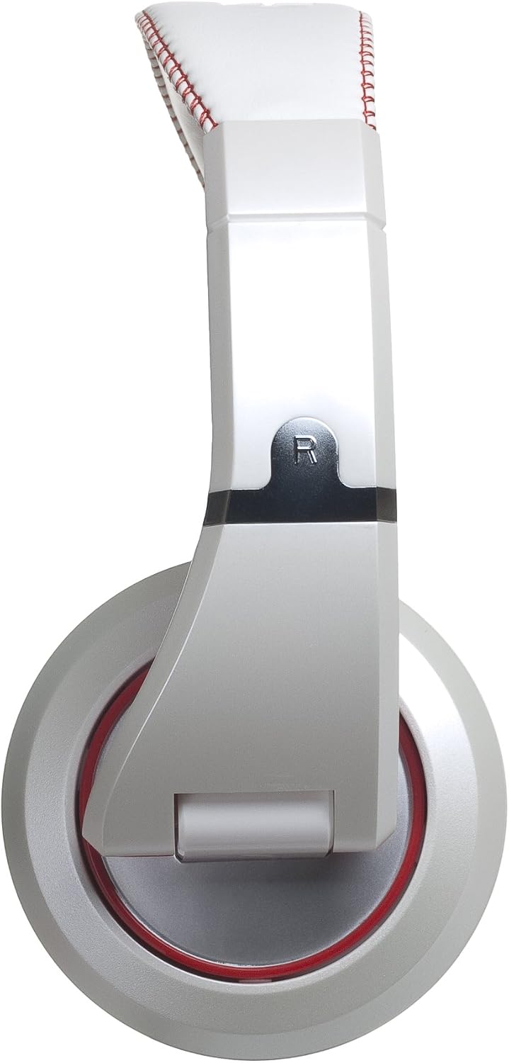 CAD Audio Sessions MH510W Closed-Back Studio Headphones, White/Red