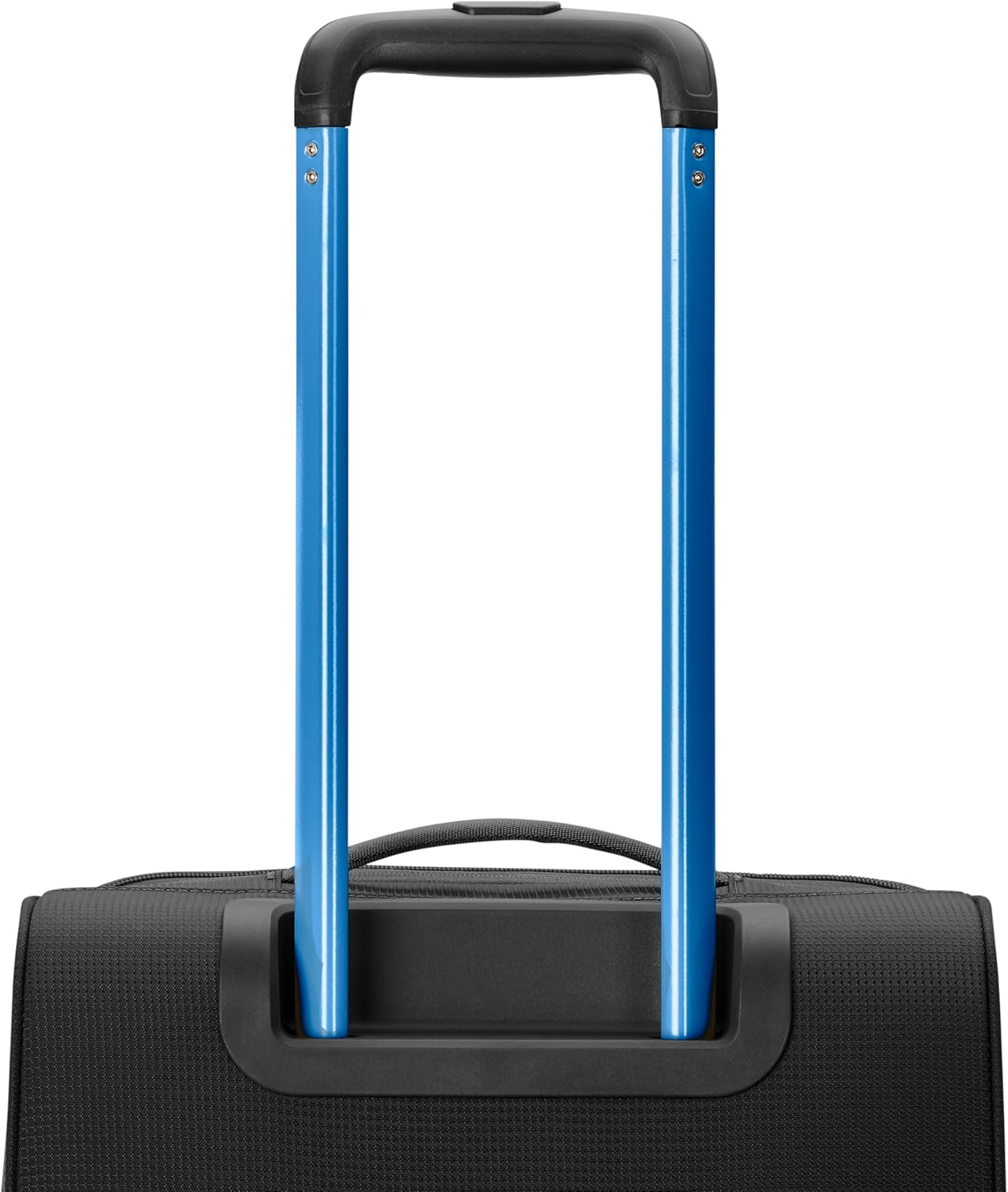 High Sierra Hi-Life 22-Inch Carry-On Wheeled Duffle - Features Smooth Rolling Wheels, WetPak Pockets, Stack-It Strap, Adjustable Handle, Fleece Pocket, Padded Laptop Sleeve, Expandable - Black/Blue