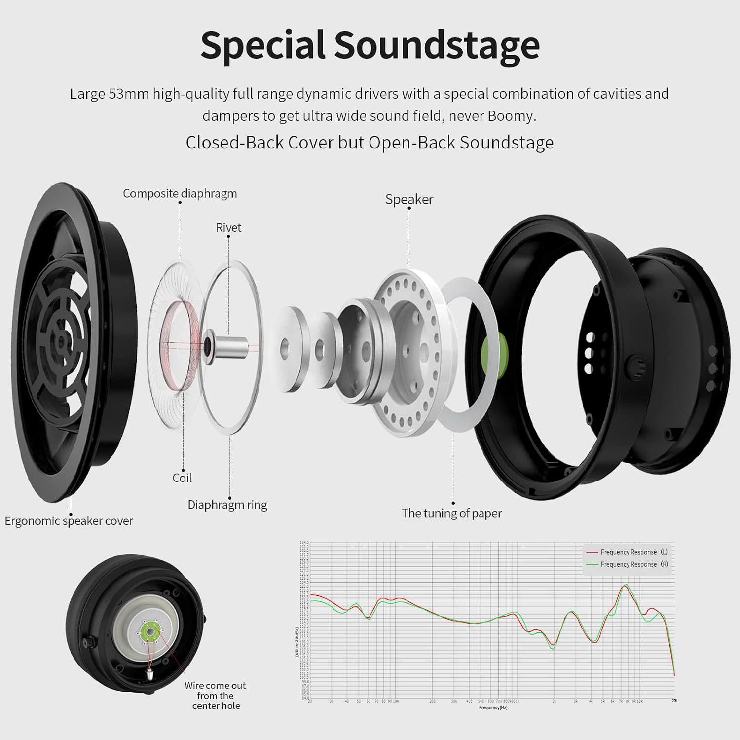 SoundMAGIC HP1000 Over Ear Audiophile Headphones HiFi Stereo Premium Music Headset Wired with Noise Isolation, Closed Back Hi-Res Audio for DJ Studio Professional Monitor for Musician, Black