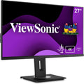 ViewSonic VG2756-4K 27 Inch 4K Monitor, IPS Display with 90W USB-C for Smooth Home and Office Productivity, Full Ergonomic Adjustability, RJ45, HDMI, USB Hub, and DisplayPort Inputs