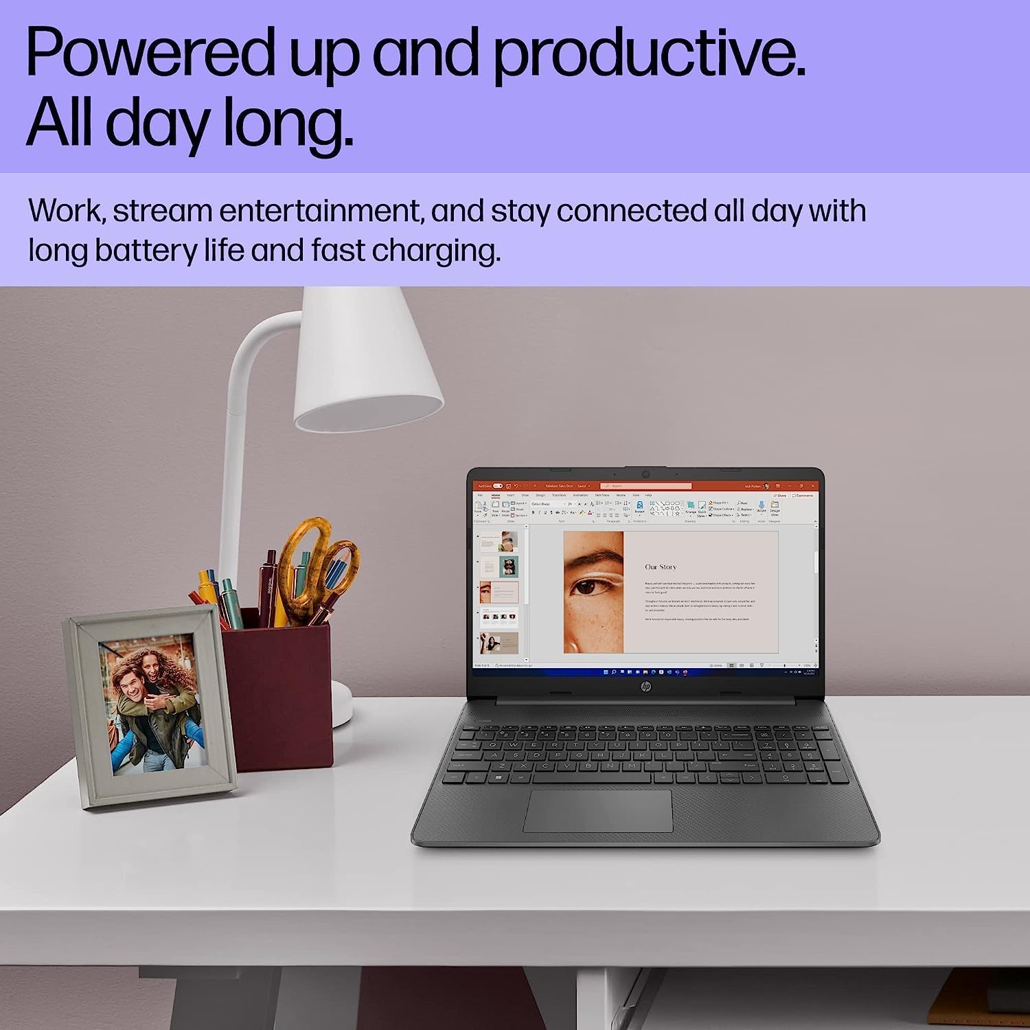 HP 15.6' FHD Display Laptop, 16GB RAM, 1TB PCIe SSD, Windows 11 Pro, Intel 6-Core Processor, Numeric Keyboard, HDMI, USB-C, Webcam, Wi-Fi 6, Fast Charge, w/BWE Accessories