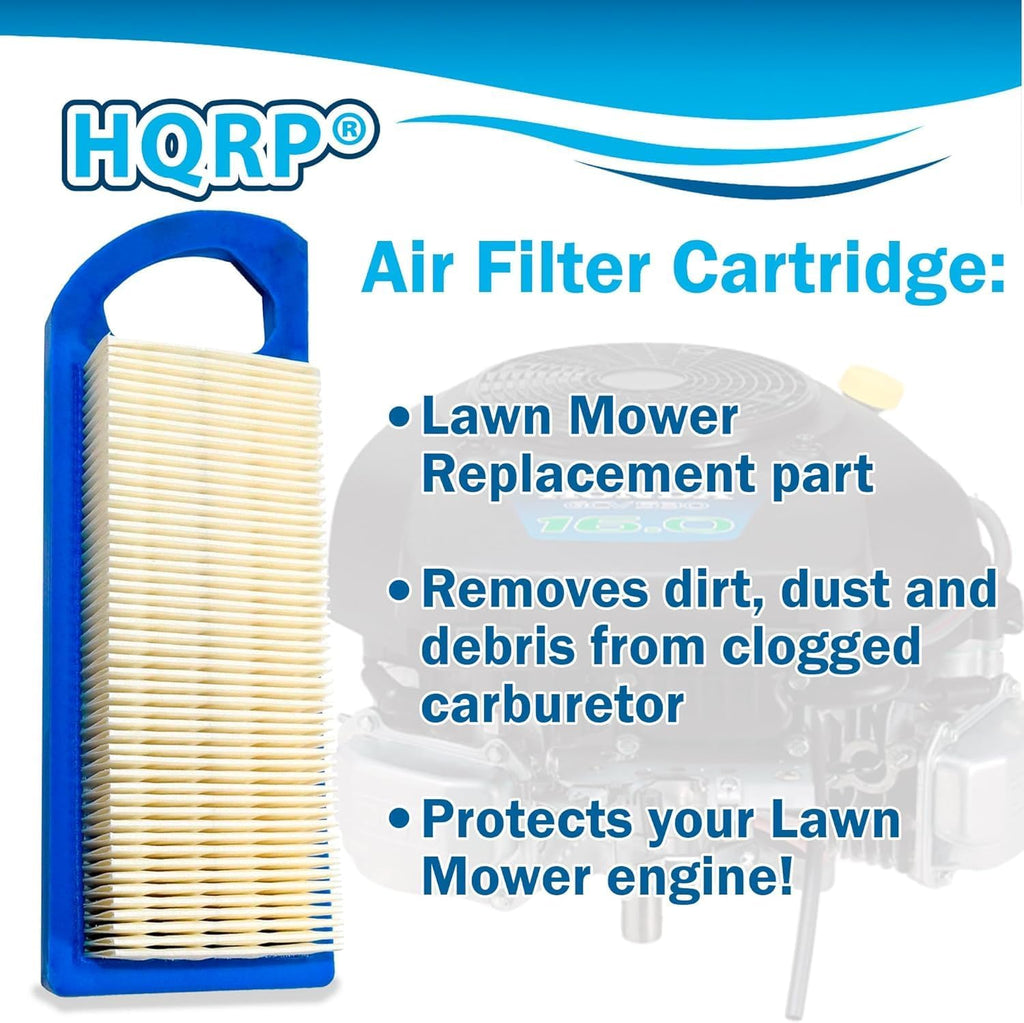 HQRP 20-pack Air Filter compatible with John Deere Z225 Zero Turn Lawn Mower, 102 105 115 L100 L107 L108 LA100 LA105 LA110 LA115 X110 X120 X145 Lawn Tractor, parts GY20573 M149171 Replacement