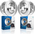 Detroit Axle - Brake Rotors for 2008-2014 Cadillac CTS, Disc Brake Rotors 2009 2010 2011 2012 2013 Front and Rear Replacement Brakes :12.44 inch Front, 12.40'' inch Rear Rotors