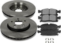SCITOO Front 12.99' Brake Pads and Rotors Kits Fit For Dodge For Durango 2011-2020,For Jeep Grand Cherokee 2011-2018