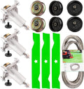 48 Inch Mower Deck Rebuild Kit - Fits Hu sqvarna 2448T 2748GLS YTH2348 Poulan Pro PB24H48YT with 48' Deck, 3 Spindles (532187292)+3 Blades (21547939)+6 Idlers (177968,196104,196106)+1 Belt (197242))