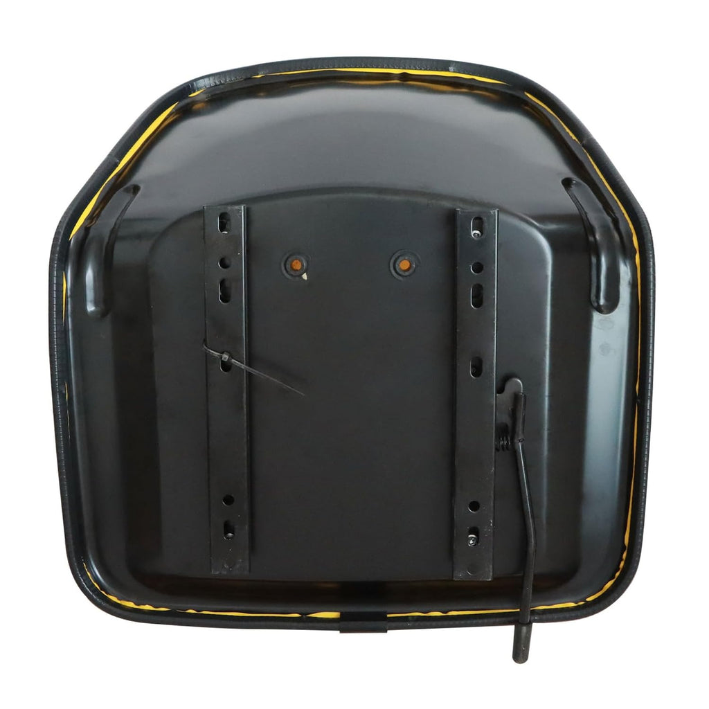 GXARTS Lawn Mower Seat Replacement Yellow Compatible with John Deere Tractor 212, 214, 216, 300, 312, 314, 317, 316, 318, 322, 330, 332, 400, 420, 430 160, 165, 170, 175, 180 Riding Mower Skid Steers
