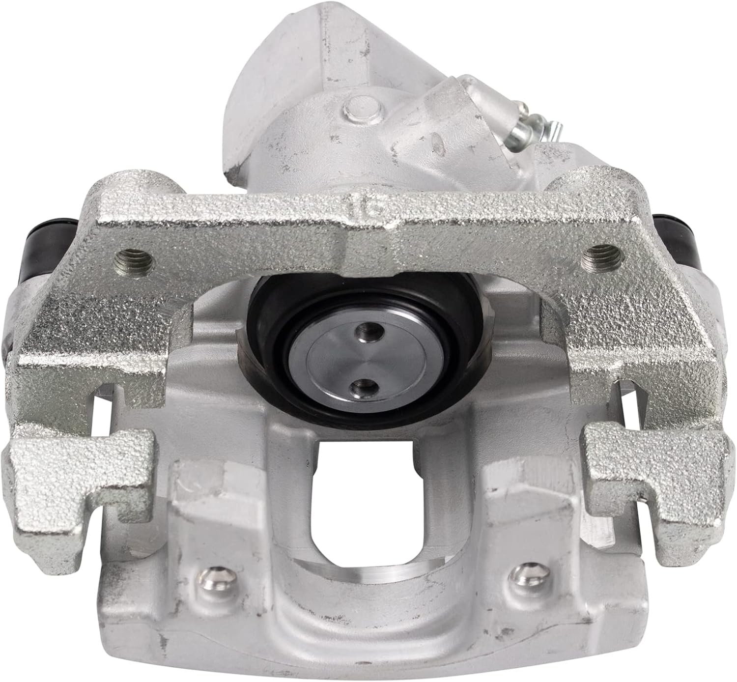 TRQ Performance Rear Brake Pad and Rotor Set Ceramic Solid Coated Rotors Calipers Compatible with 2009-2013 Mazda 3