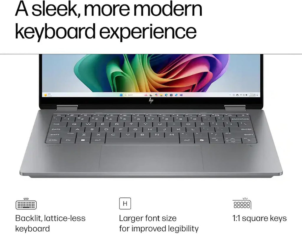 HP OmniBook X Flip 2-in-1 Laptop | 14' WUXGA IPS Touch | AMD Ryzen AI 7 350 (Up to 50 NPU Tops) | 24GB DDR5 2TB SSD | AI PC for Creator Business Professional Win11 Pro w/DLCA Accessory