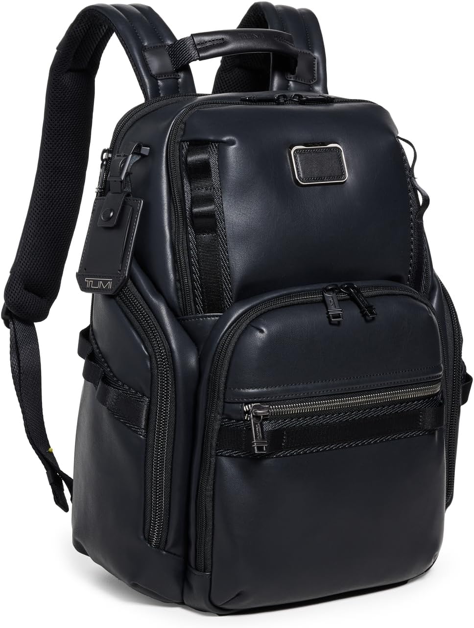 TUMI - Alpha Bravo Search Backpack - Laptop Backpack for Men & Women - Backpack for Work & Travel - 17.0' X 14.0' X 8.3' - Black Leather