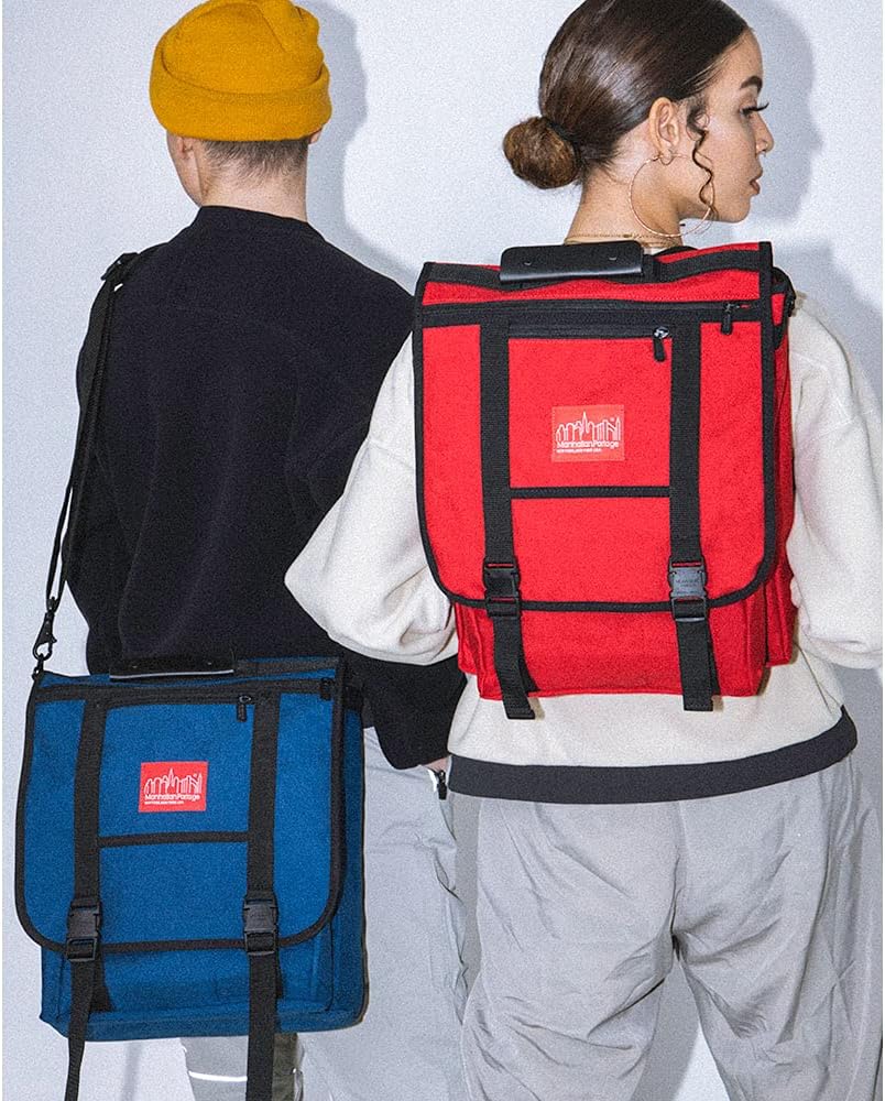 Manhattan Portage Commuter Laptop Bag Stylish Messenger Bag for Men & Women Durable Cordura Fits Up to 17' Laptop Ideal for Work College Travel (Olive)