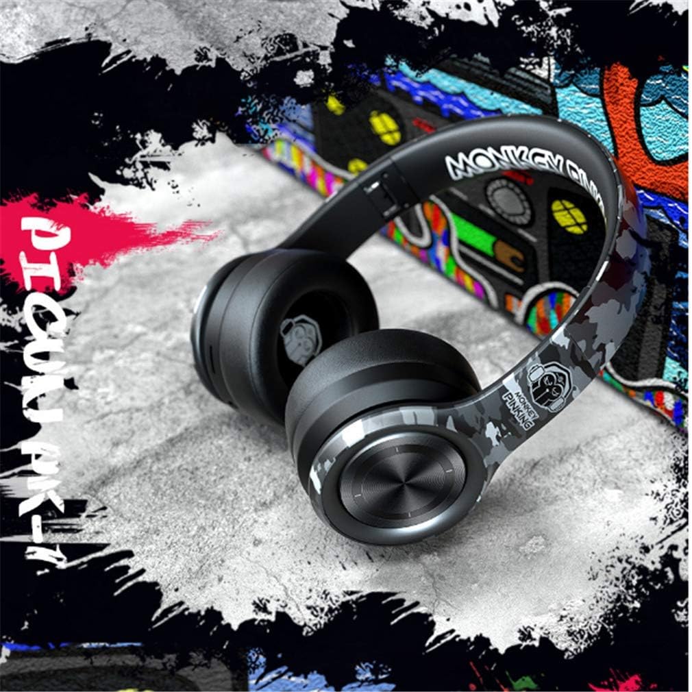 Wireless Headphones Over Ear Bluetooth Headphone Noise Cancellation Headset Running Music Headphone Game Type,Subwoofer,Long Standby