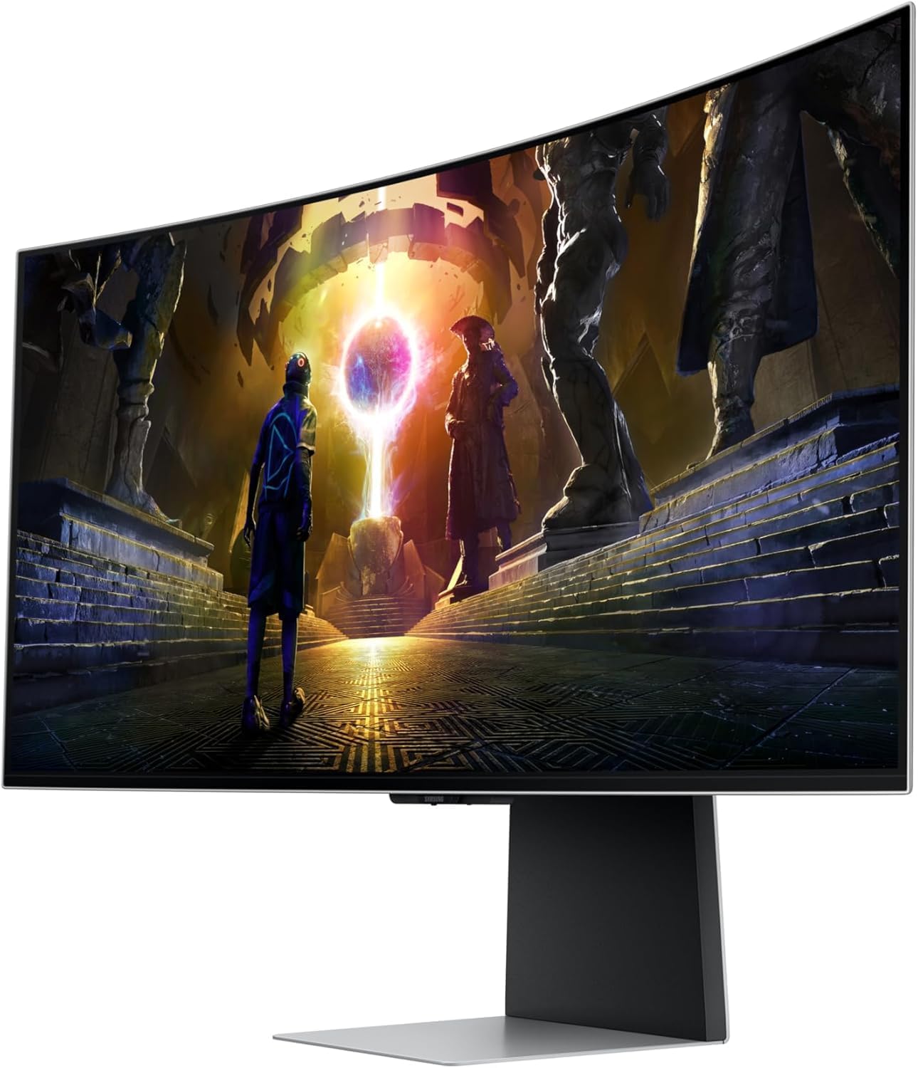 Samsung 34-Inch Curved OLED Odyssey G8 Gaming Monitor Ultra WQHD G Sync 175 Hz Refresh Rate (LS34DG850SNXZA)