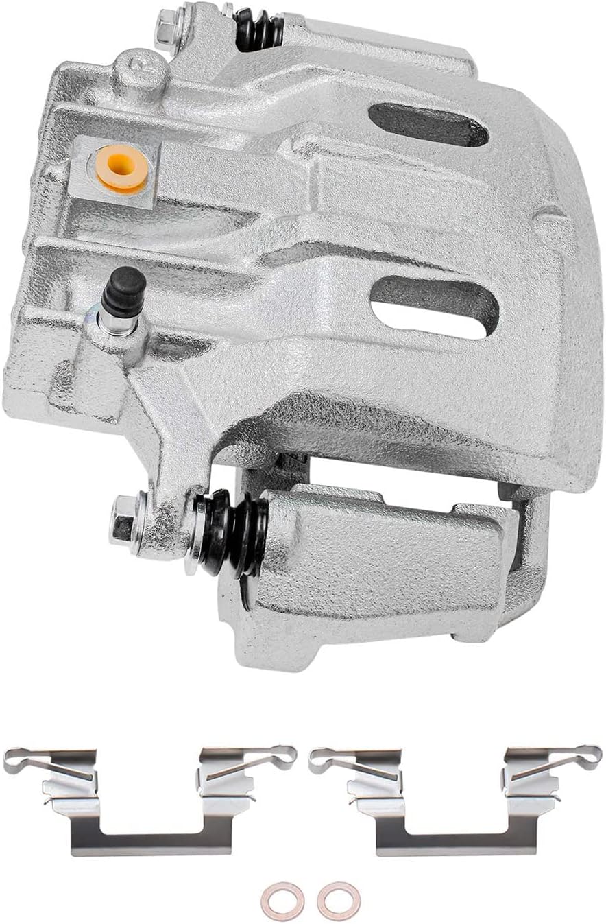 Detroit Axle - Rear Brake Kit for 00-04 Ford F-250 Super Duty F-350, 00-05 Excursion, Disc Brake Rotors Ceramic Brake Pads Brake Caliper 2000 2001 2002 2003 2004 2005 Replacement