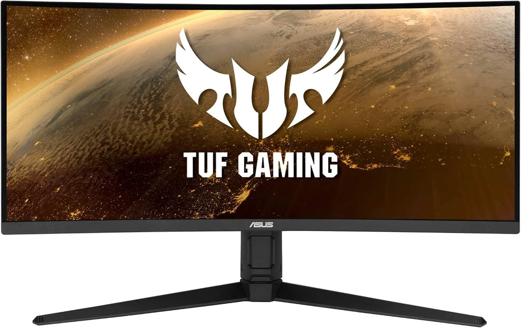 ASUS VG34VQL1B 35' Gaming Monitor, WQHD 3440x1440, 165Hz Above 144Hz, Extreme Low Motion Blur, FreeSync Premium, 1ms MPRT, Curved, DisplayHDR 400