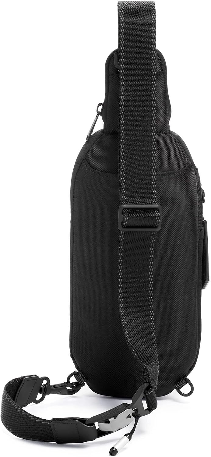 TUMI - Alpha Bravo Esports Pro Sling Bag - Gaming Bag for Handheld Gaming Devices - 12.0' X 5.8' X 2.5' - Black