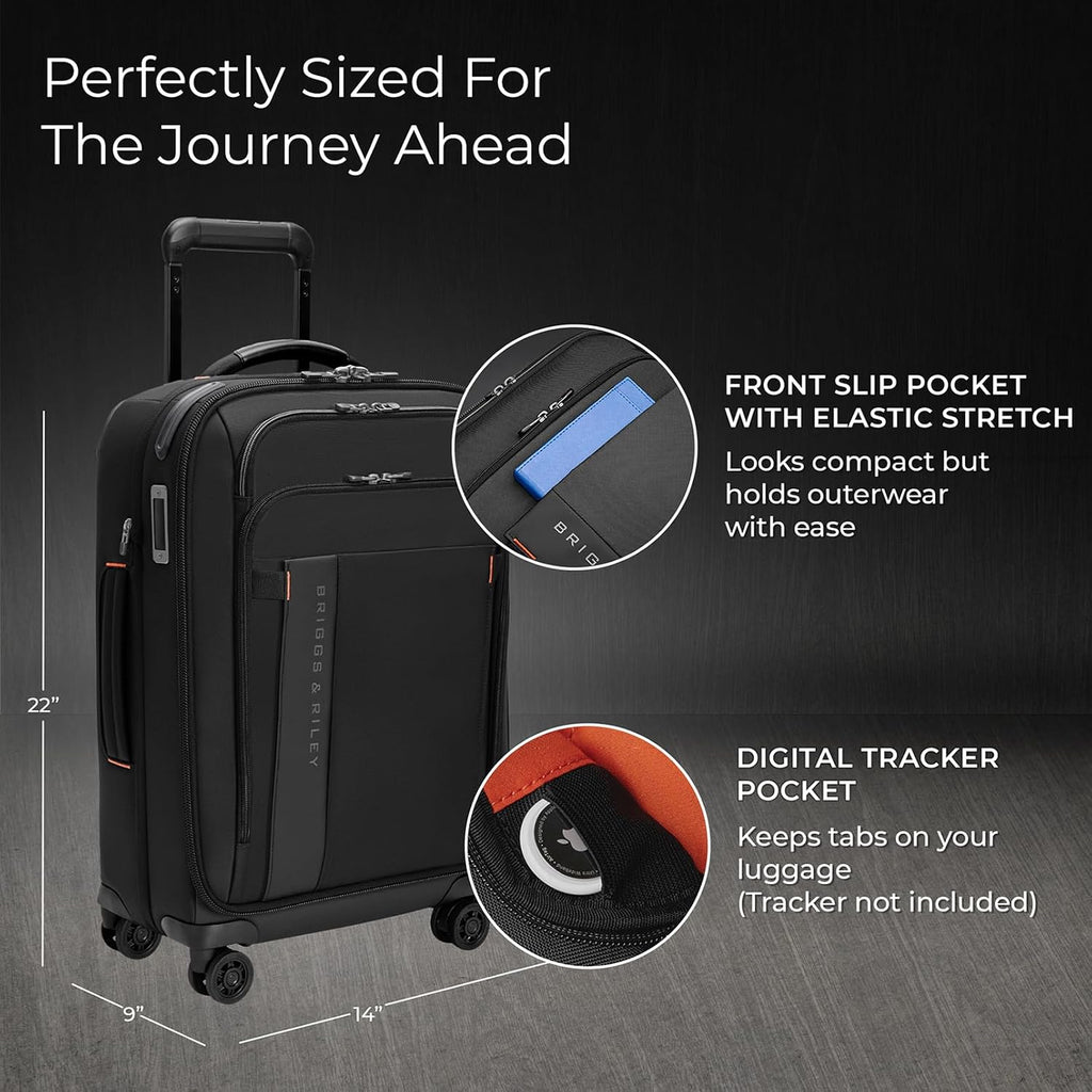 Briggs & Riley ZDX Essential Carry-on Expandable Spinner