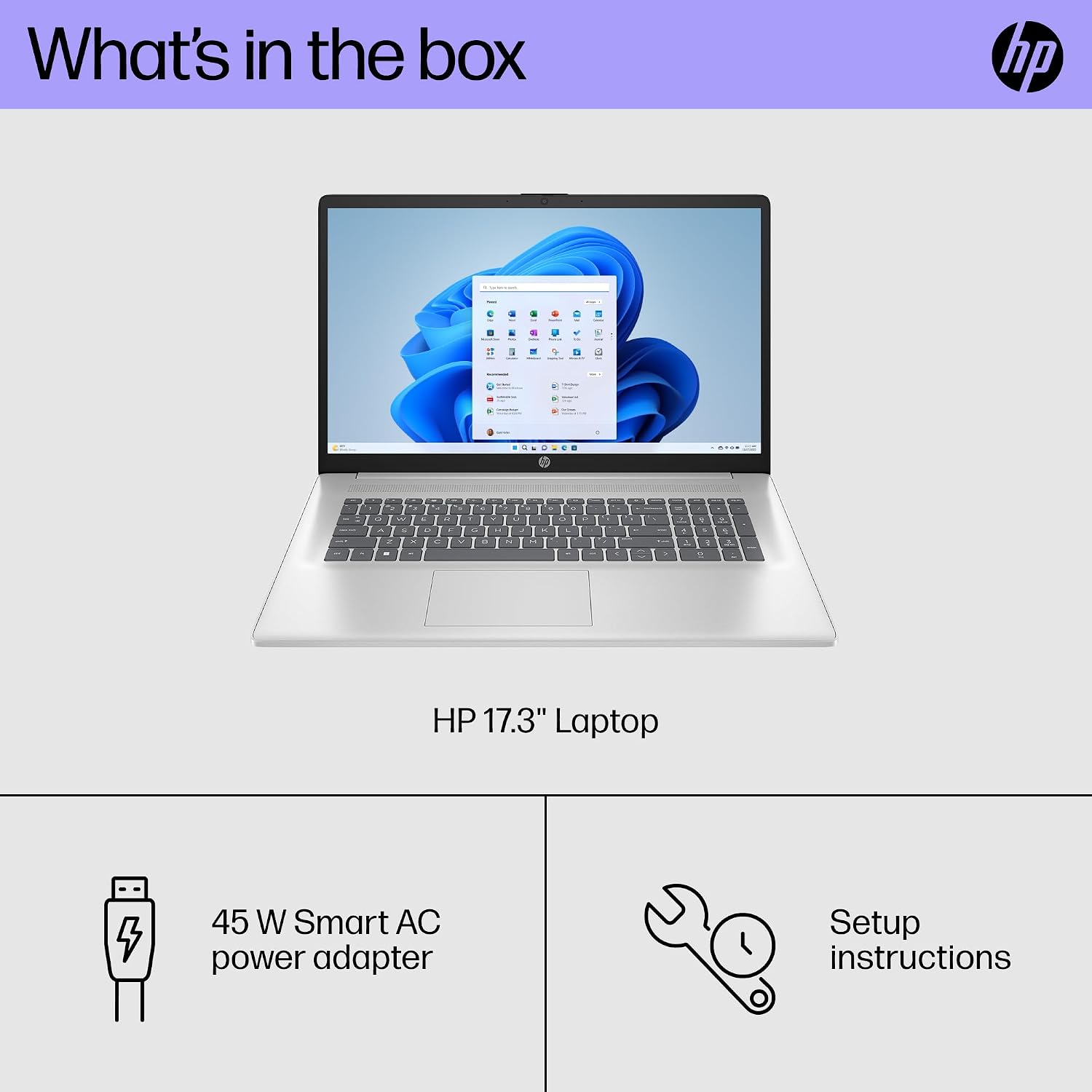 HP 17 inch Touchscreen Laptop Computer Business, MS Office, 17.3' HD+ Display, Intel 10-Core i7-150U(up to 5.4 GHz), Backlit Keyboard, Wi-Fi 6, Windows 11 Pro(16GB RAM|1 TB SSD)