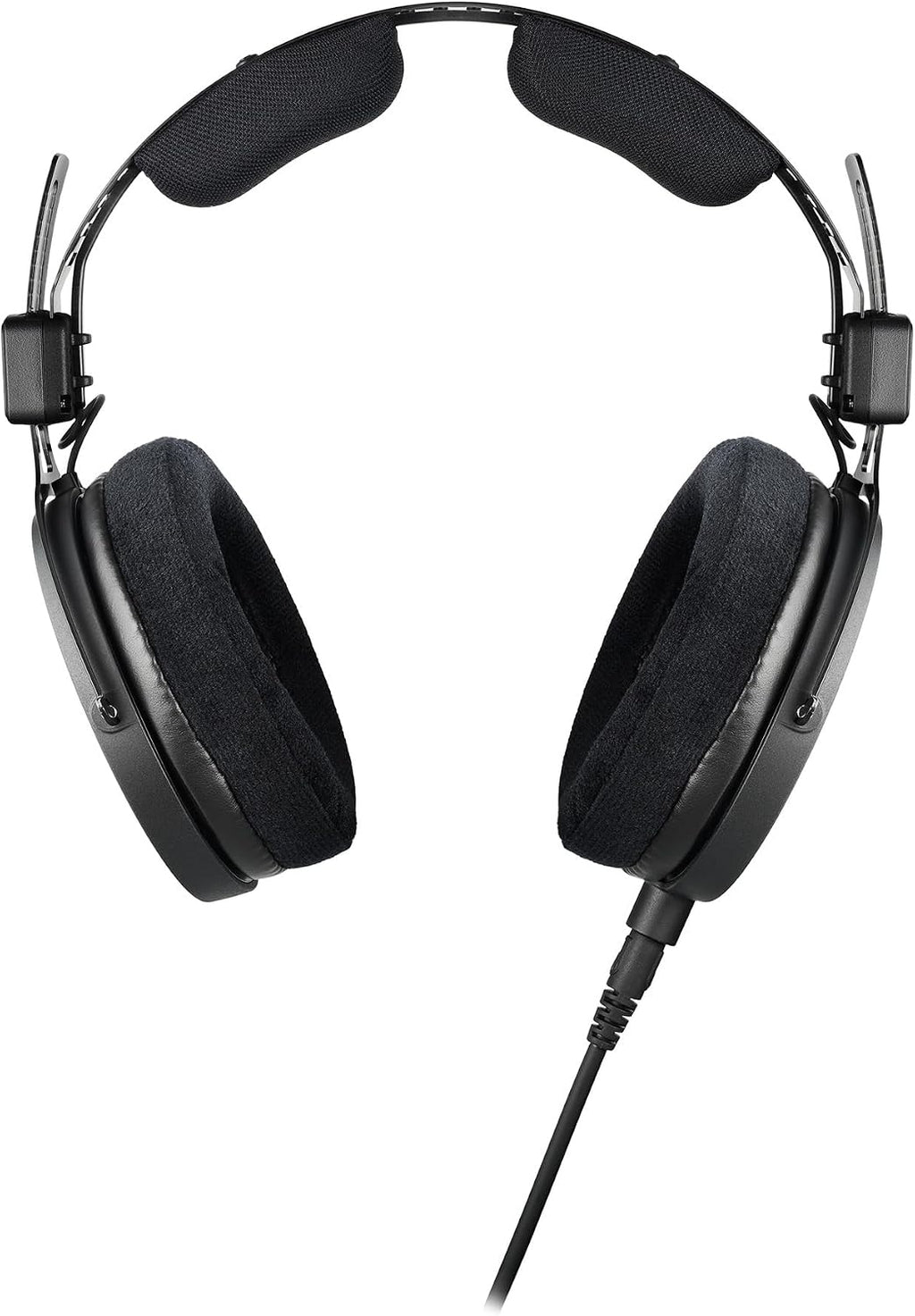 Audio-Technica ATH-R50X Professional Open-Back Reference Headphones - Black Bundle with Case, Stand, Cable, and Austin Bazaar Polishing Cloth