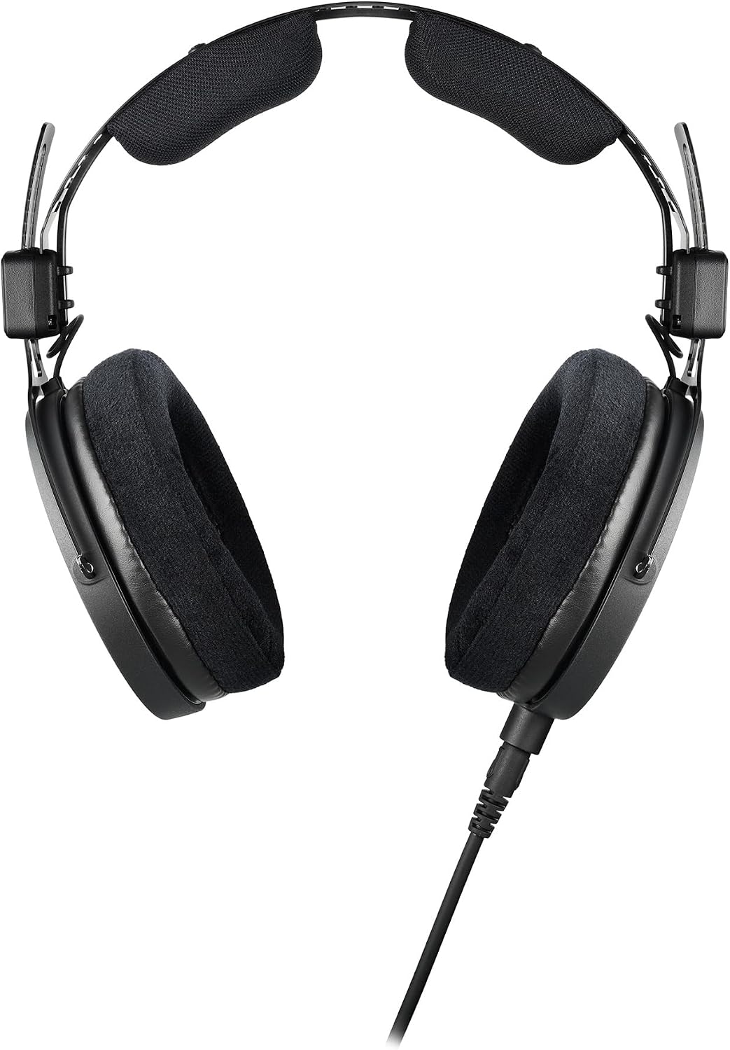 Audio-Technica ATH-R50X Professional Open-Back Reference Headphones - Black Bundle with Case, Stand, Cable, and Austin Bazaar Polishing Cloth