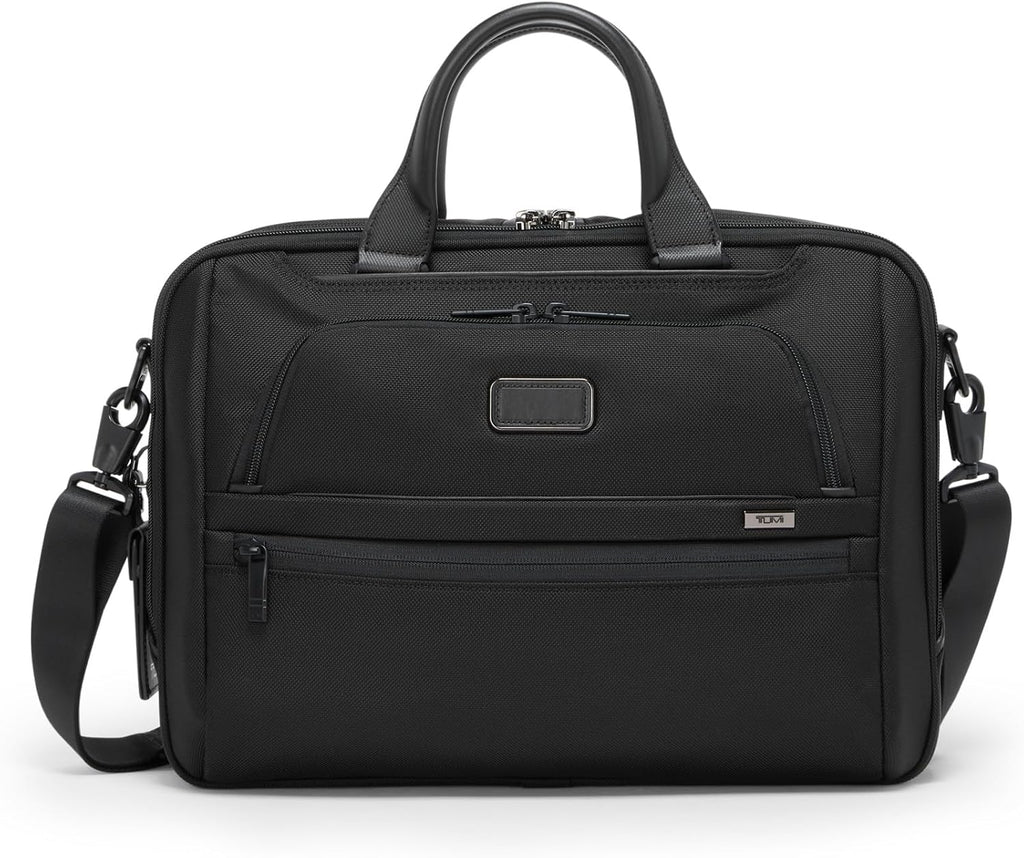 TUMI - Alpha Laptop Briefcase - Men's Work and Commute Bag - Fits up to a 15' Screen