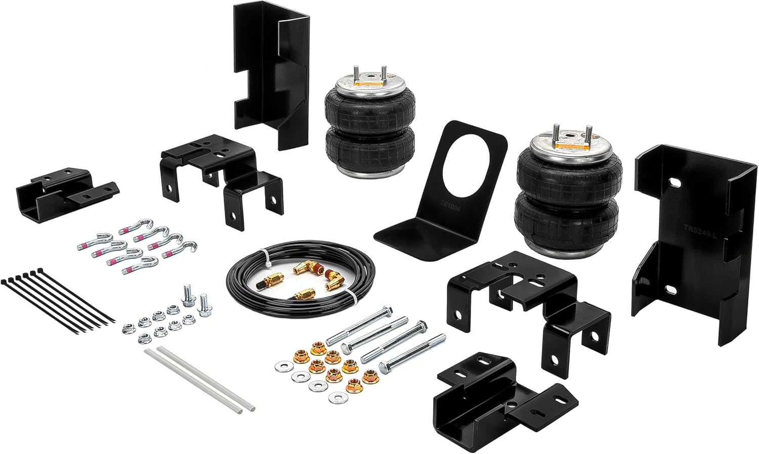 TORQUE Air Suspension Bags Kit with Internal Jounce Bumper for 2001-2006 Chevrolet Chevy Silverado 1500 HD 2500 and GMC Sierra 1500 HD 2500 (Not Quad-Steer) 2WD 4WD 1500HD, Up to 7,500 lbs (TR75190)