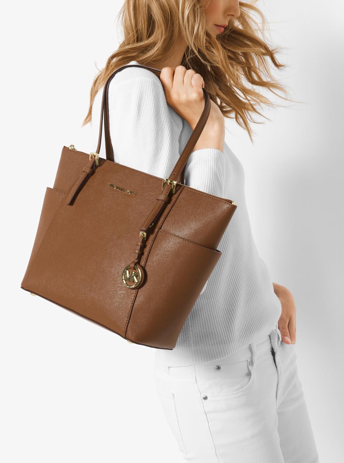 Michael Kors Jet Set Top Zip Tote