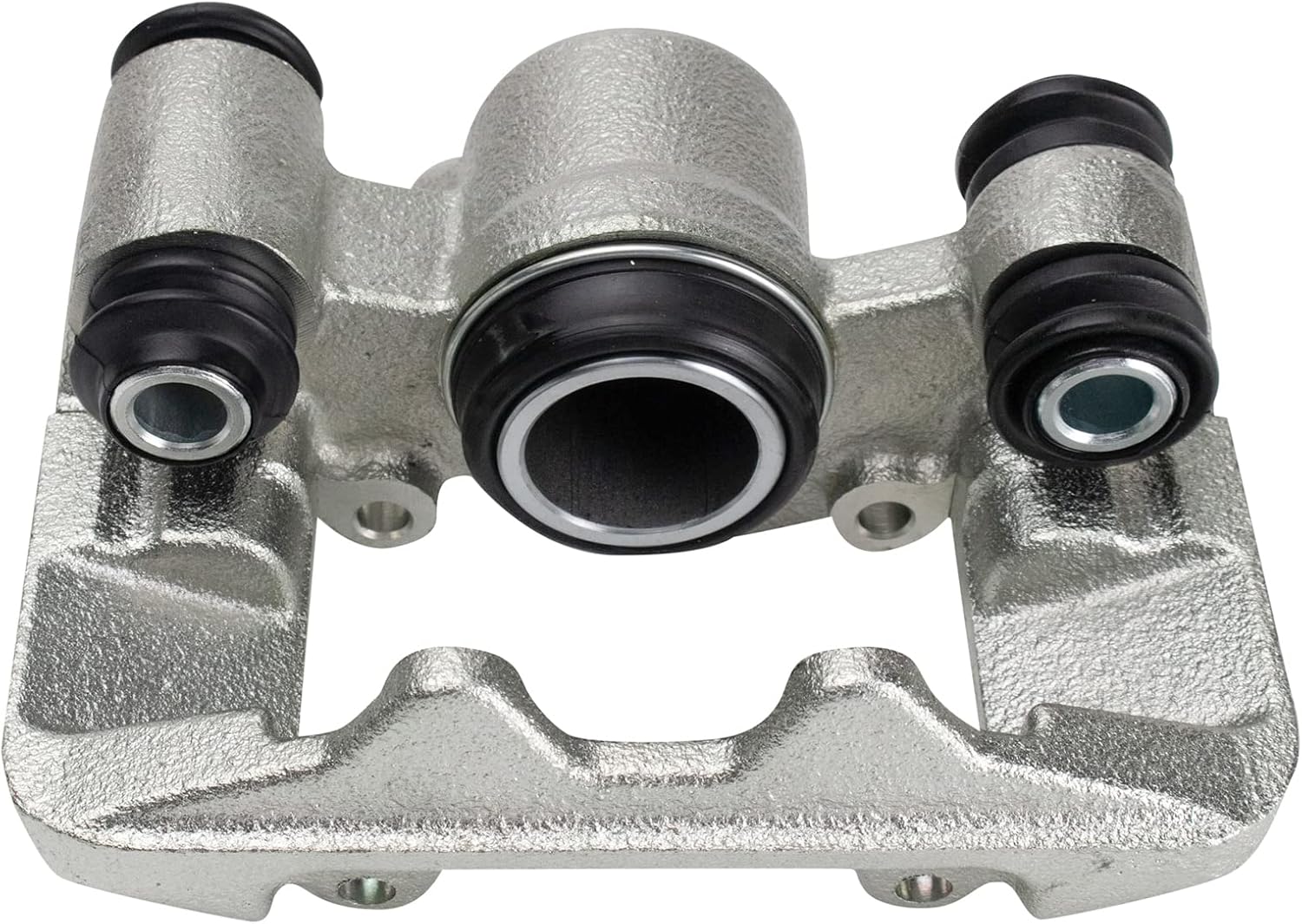 TRQ Rear Brake Pad and Rotor Set Ceramic Rotors Calipers Hoses Compatible with 2003-2006 Pontiac Vibe