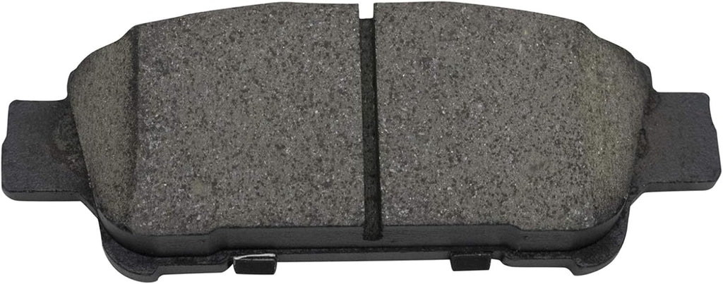 TRQ Performance Rear Brake Pad and Rotor Set Ceramic Solid Rotors Calipers Compatible with 2004-2010 Toyota Sienna