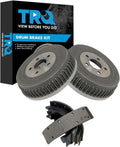TRQ Rear Brake Shoe Pad & Rotor Kit Set Pair for 95-03 Windstar
