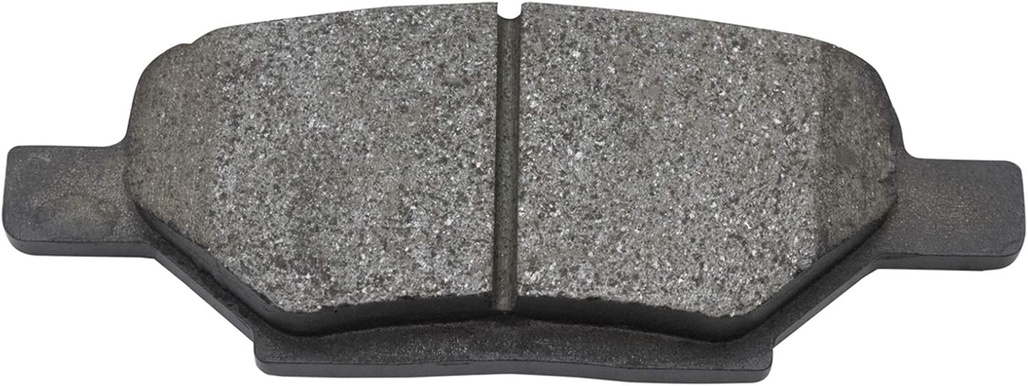 TRQ Performance Rear Brake Pad and Rotor Set Ceramic Coated Drilled Slotted Vented Rotors Calipers Compatible with 04-12 Chevrolet Malibu 05-07 Cobalt 05-10 Pontiac G6 07-09 Saturn Aura